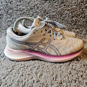Asics Gel Kayano Lite 2 Womens Size 9 Running Shoes Gray Purple Athletic Sneaker